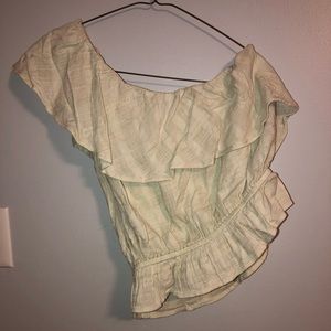 American Eagle, semi-cropped, off the shoulder top